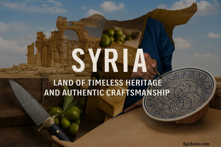 Syria | Land of Timeless Heritage and Authentic Craftsmanship